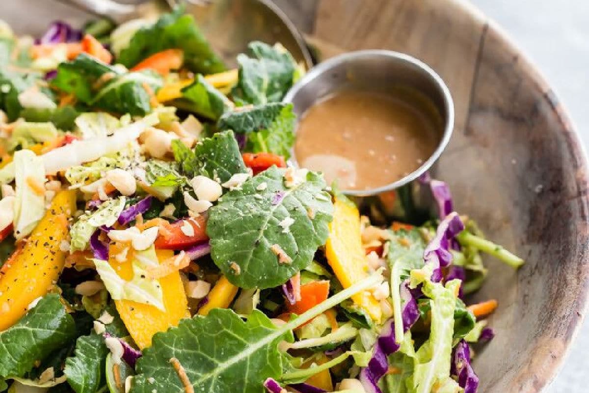 Sweet & Spicy or Creamy Cashew: Your Perfect Rainbow Thai Salad